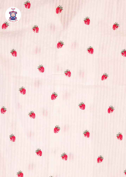 Strawberry & White - Boys Readymade Spread Collar Shirts